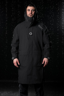 Мембранный плащ (дождевик) Miller&#039;s, ONE, цв. Черный, unisex.