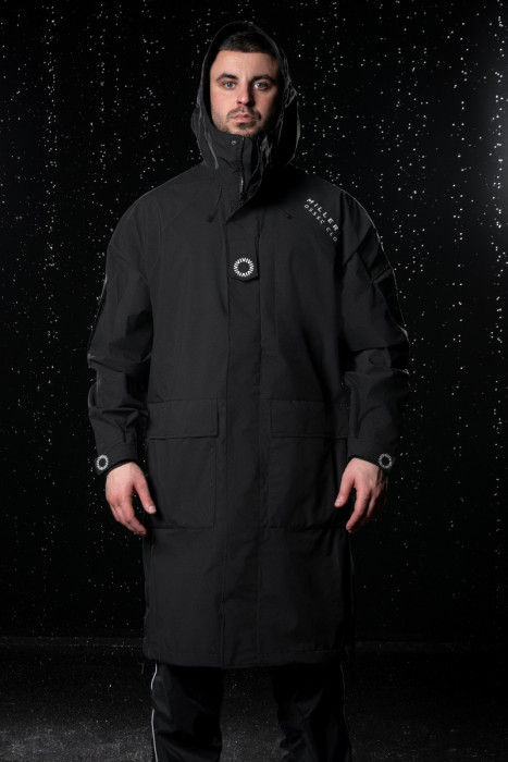 Мембранный плащ (дождевик) Miller's, ONE, цв. Черный, unisex.