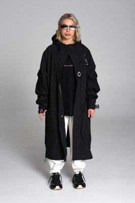 Мембранный плащ (дождевик) Miller&#039;s, ONE, цв. Черный, unisex.