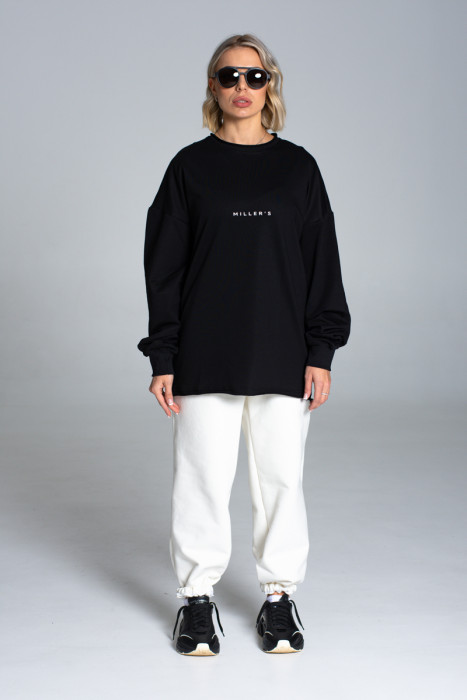 Лонгслив Miller's, TWO Over, цв. Черный, unisex.