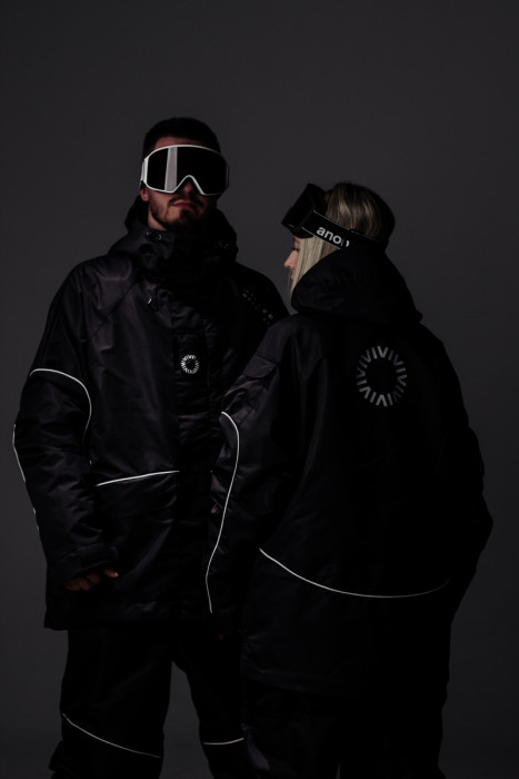 Куртка горнолыжная Miller's, ONE Over, цв. Черный, unisex.