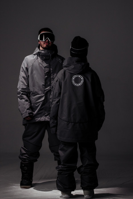 Куртка горнолыжная Miller's, ONE Over, цв. Серый, unisex.