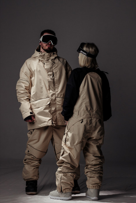 Куртка горнолыжная Miller's, ONE Over, цв. Бежевый, unisex.