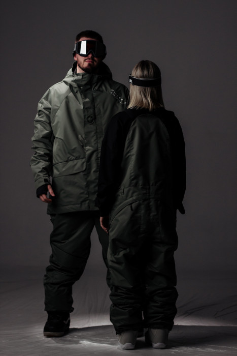 Куртка горнолыжная Miller's, ONE Over, цв. Хаки, unisex.