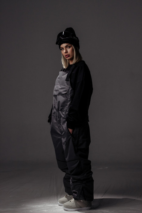 Полукомбинезон горнолыжный Miller's, ONE Over, цв. Серый, unisex.