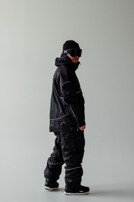 Анорак горнолыжный Miller's, ONE Over, цв. Черный, unisex.