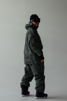Анорак горнолыжный Miller&#039;s, ONE Over, цв. Хаки, unisex.
