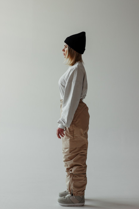 Брюки горнолыжные Miller's, ONE Over, цв. Бежевый, unisex.