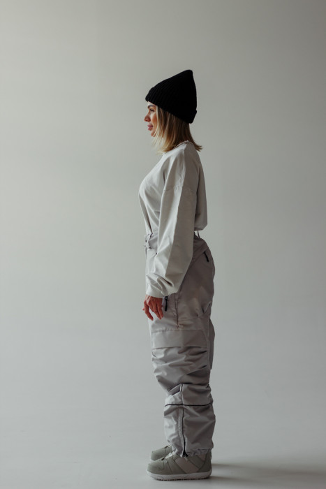 Брюки горнолыжные Miller's, ONE Over, цв. св. Серый, unisex.